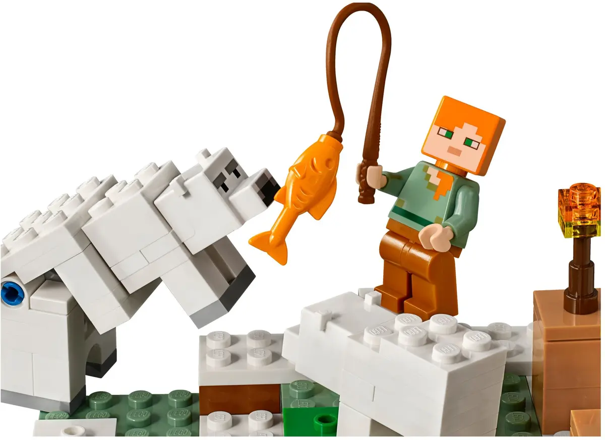 LEGO Minecraft 21142 The Polar Igloo set, image 5