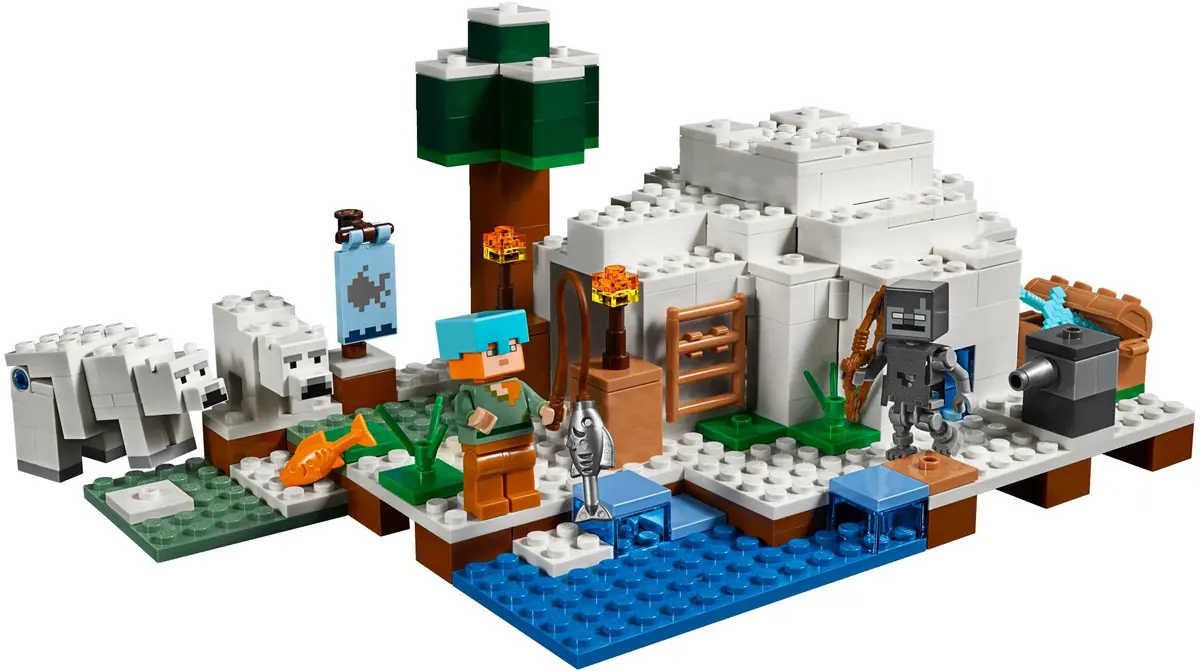 LEGO Minecraft 21142 The Polar Igloo set, image 4