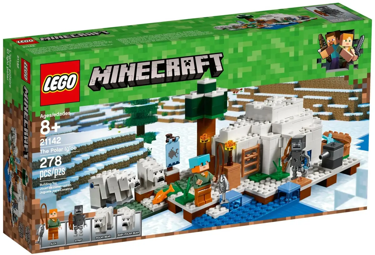 LEGO Minecraft 21142 The Polar Igloo set, image 2