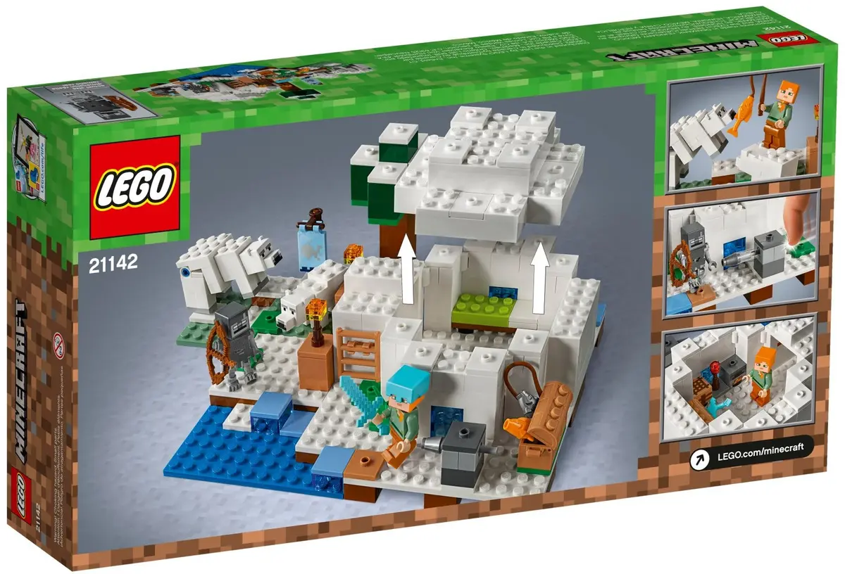 LEGO Minecraft 21142 The Polar Igloo set, image 3