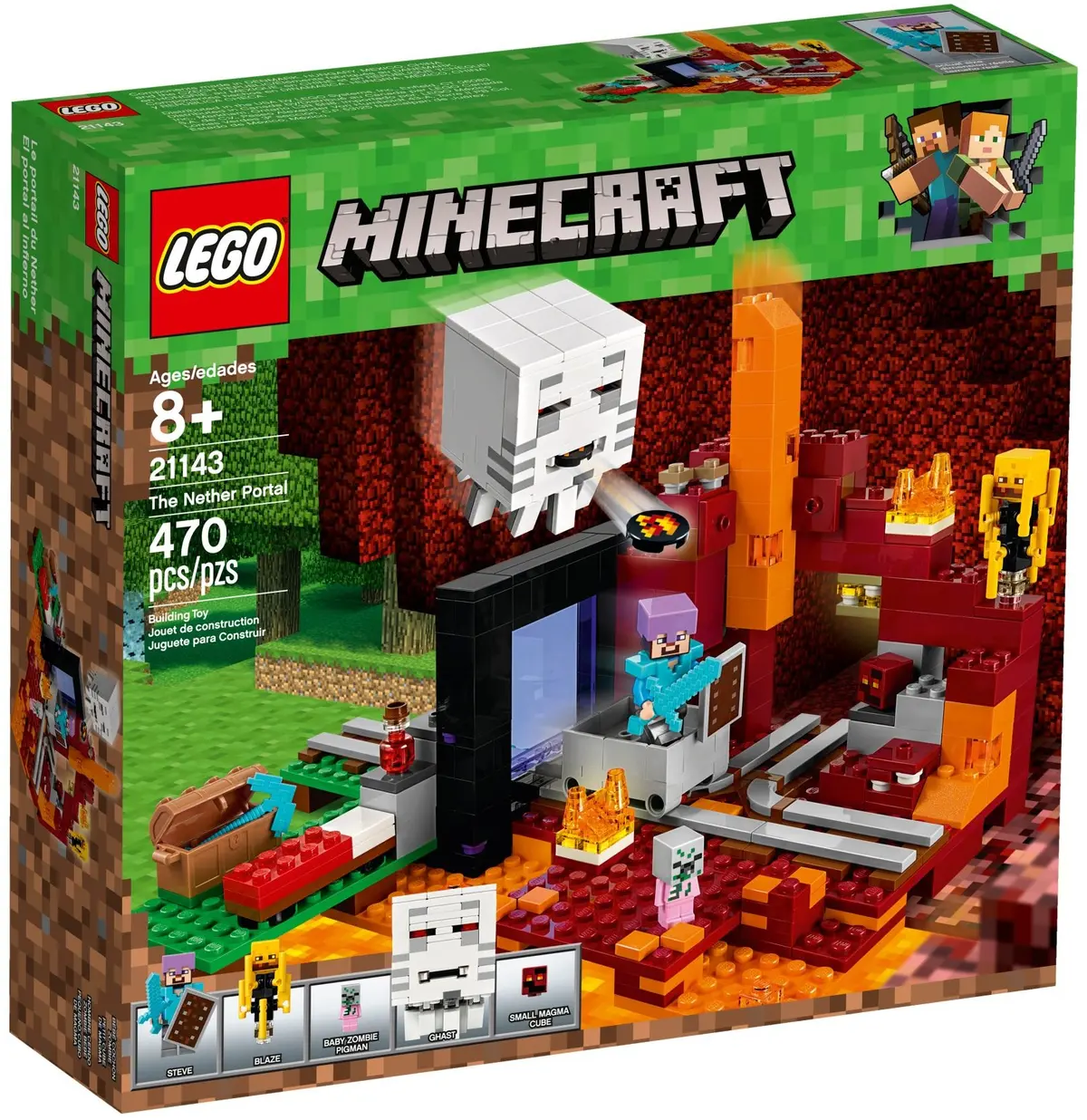 LEGO Minecraft 21143 The Nether Portal set, image 2