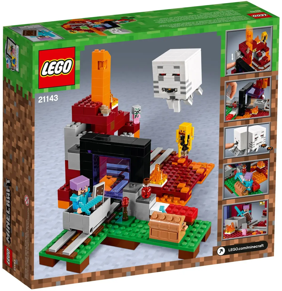 LEGO Minecraft 21143 The Nether Portal set, image 5