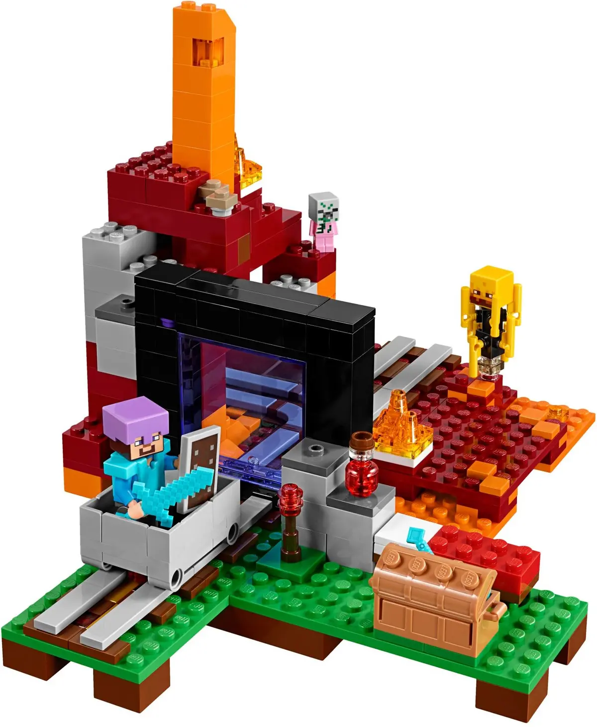LEGO Minecraft 21143 The Nether Portal set, image 7