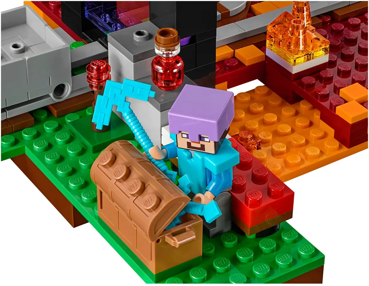 LEGO Minecraft 21143 The Nether Portal set, image 8