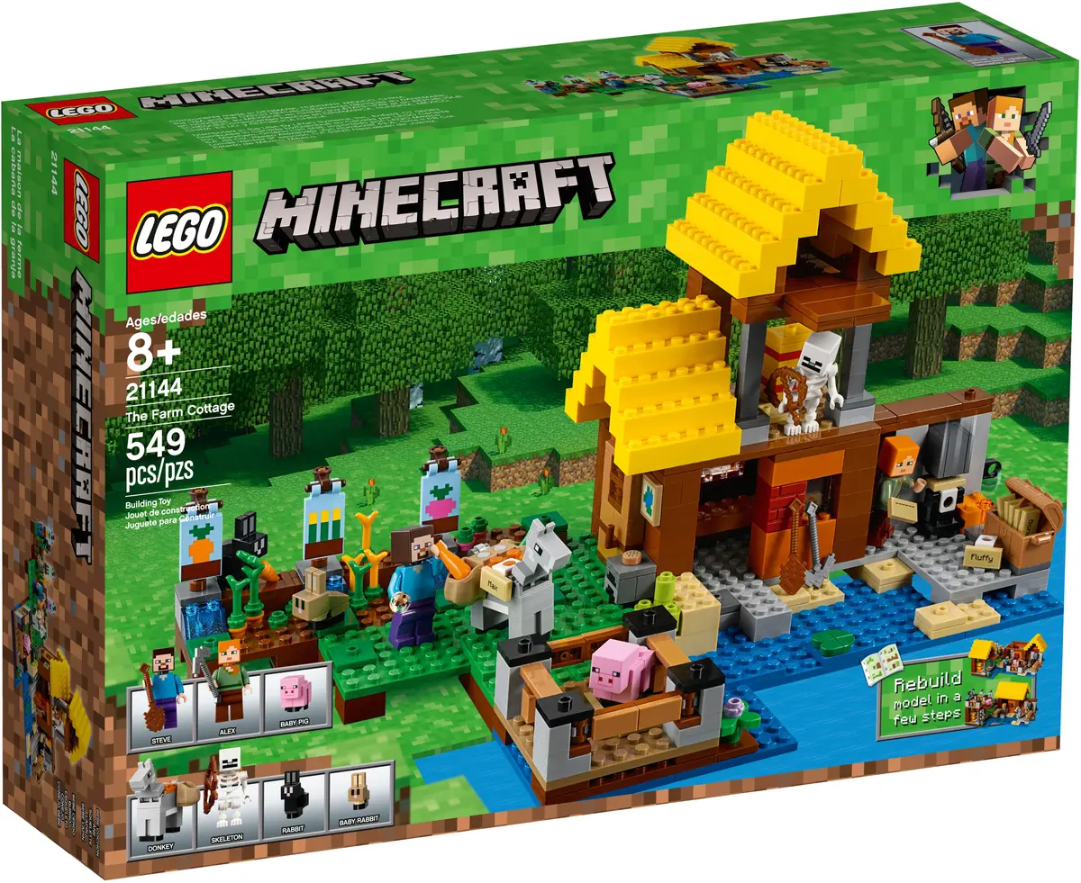LEGO Minecraft 21144 The Farm Cottage set, image 2