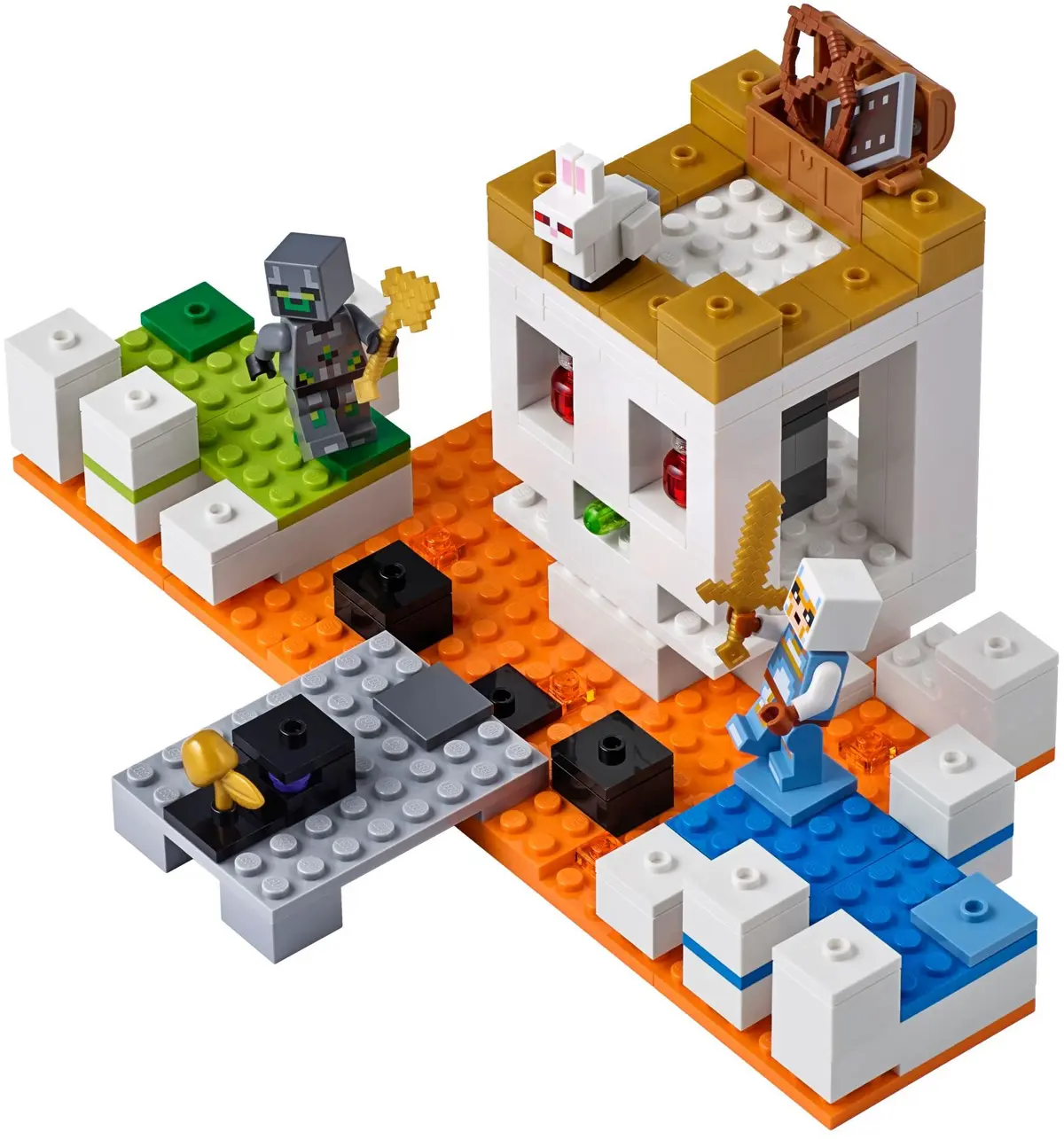 LEGO Minecraft 21145 The Skull Arena set