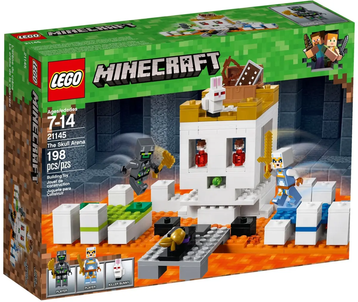LEGO Minecraft 21145 The Skull Arena set, image 2