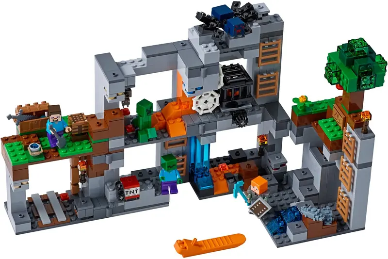 LEGO Minecraft 21147 The Bedrock Adventures set