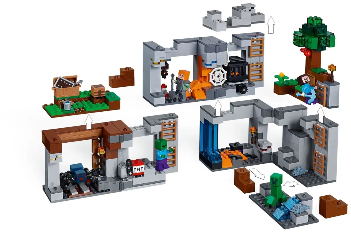 LEGO Minecraft 21147 The Bedrock Adventures set, image 5