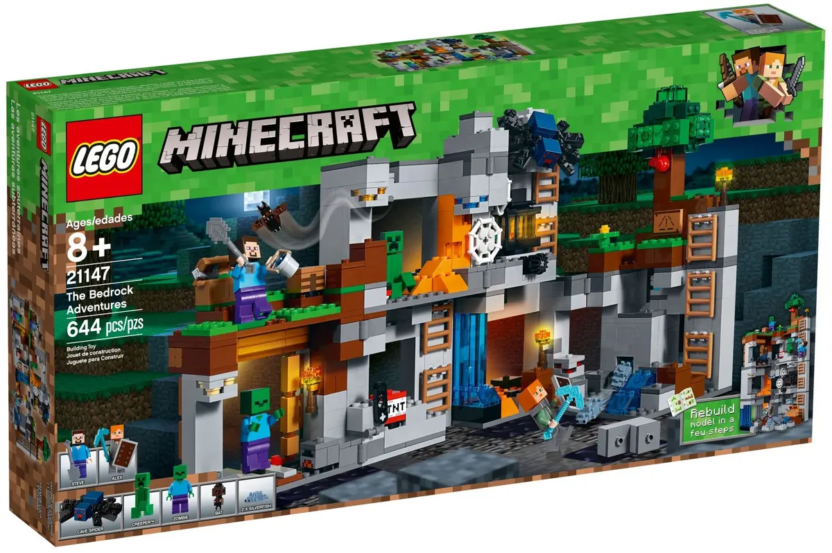 LEGO Minecraft 21147 The Bedrock Adventures set, image 2