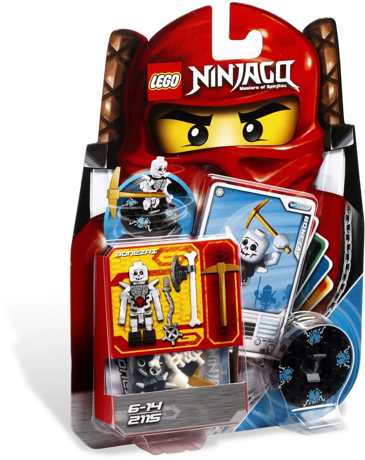 LEGO Ninjago 2115 Bonezai set, image 7
