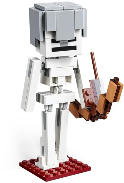 LEGO Minecraft 21150 Minecraft Skeleton BigFig with Magma Cube set, image 4