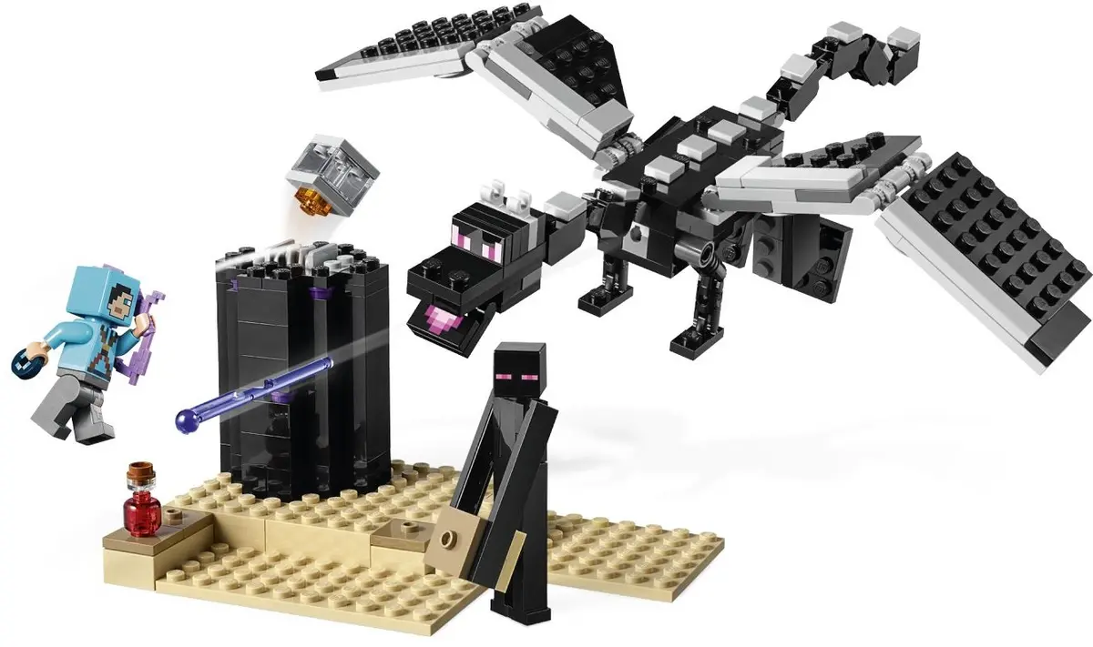 LEGO Minecraft 21151 The End Battle set, image 3