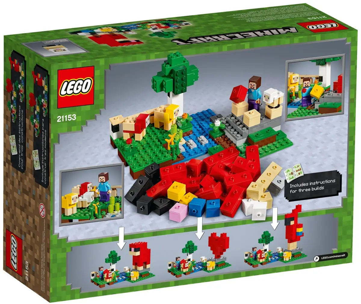 LEGO Minecraft 21153 The Wool Farm set, image 8