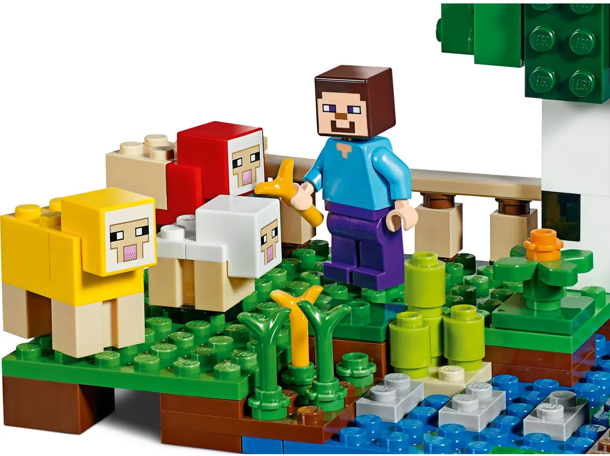 LEGO Minecraft 21153 The Wool Farm set, image 5