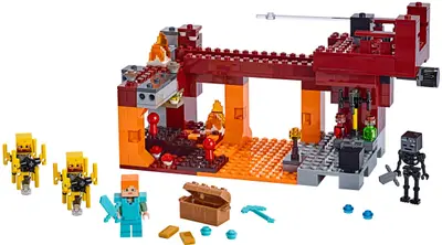 LEGO Minecraft 21154 The Blaze Bridge set