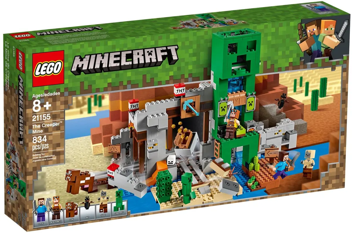 LEGO Minecraft 21155 The Creeper Mine set, image 2