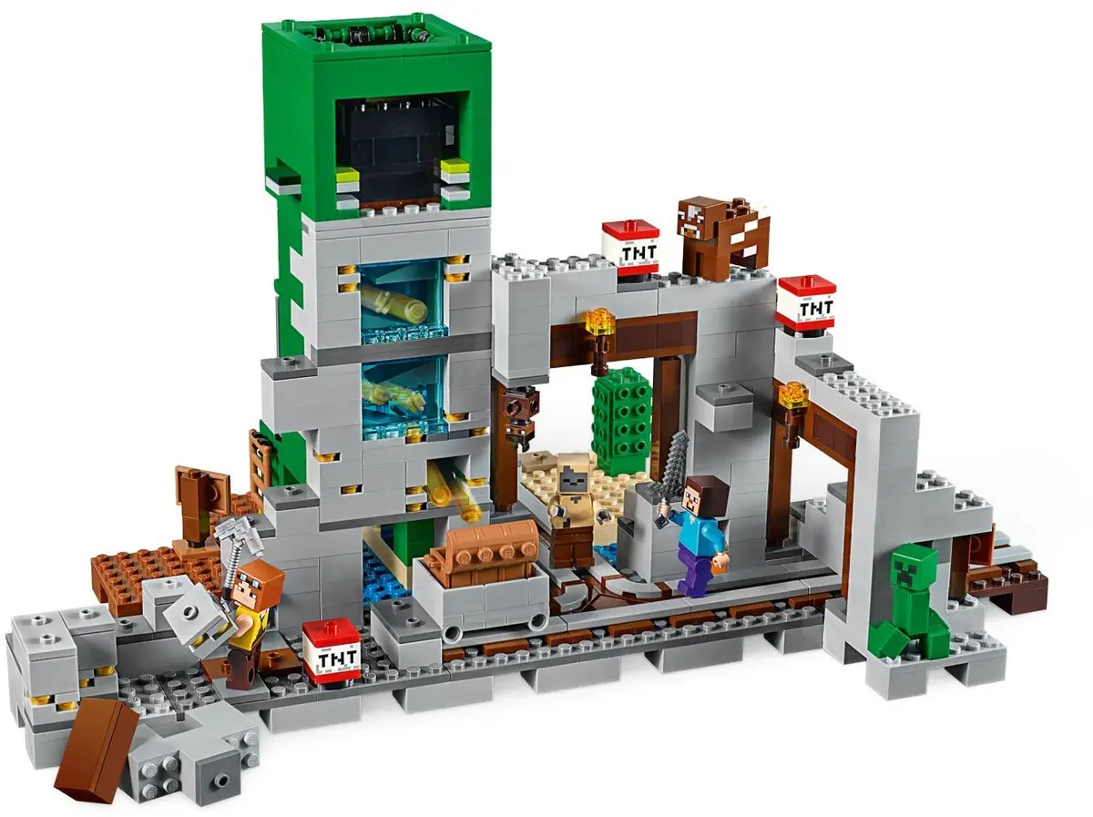 LEGO Minecraft 21155 The Creeper Mine set, image 4