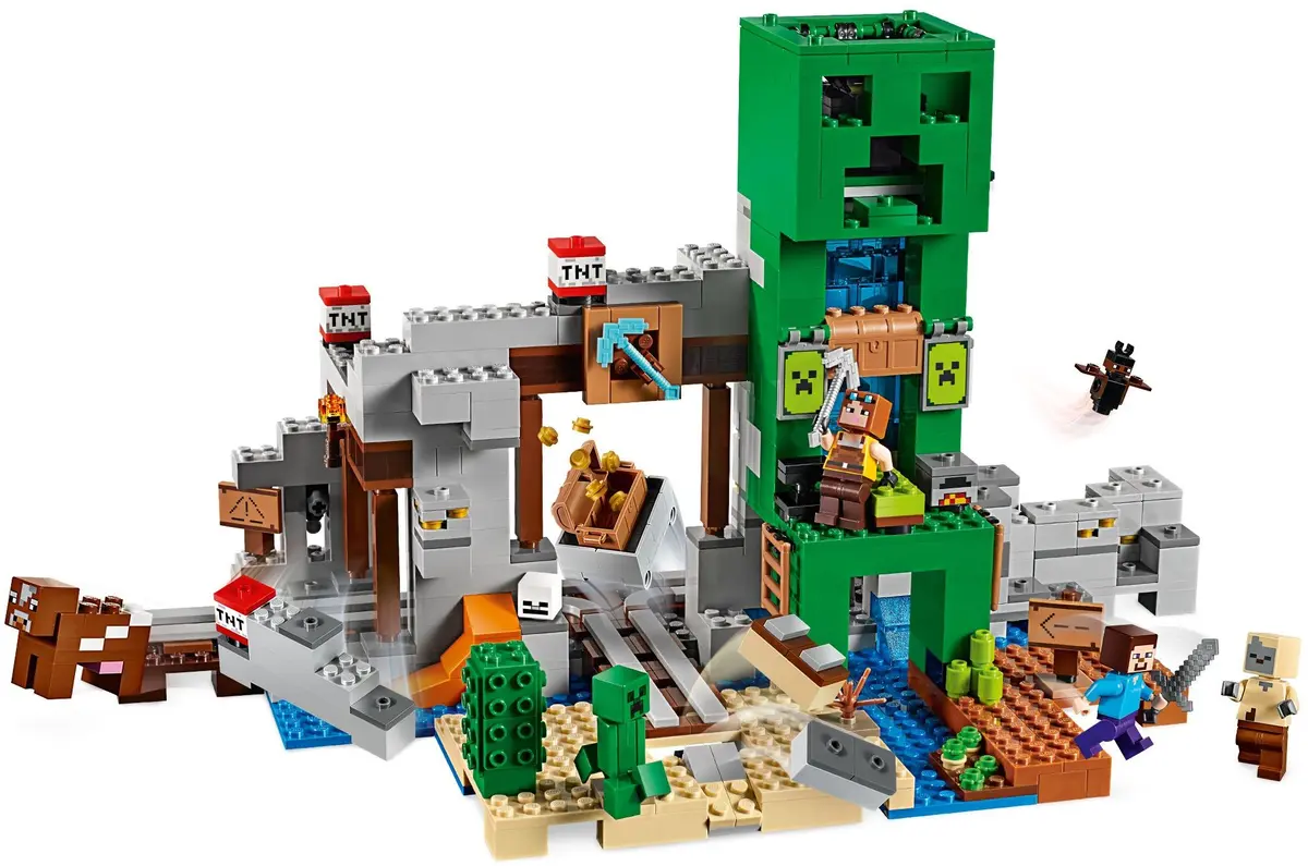 LEGO Minecraft 21155 The Creeper Mine set, image 3