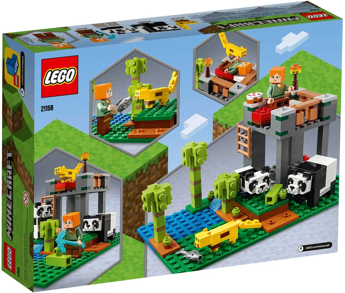 LEGO Minecraft 21158 The Panda Nursery set, image 5