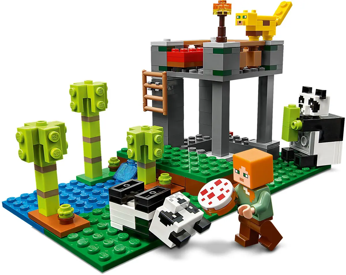 LEGO Minecraft 21158 The Panda Nursery set, image 3