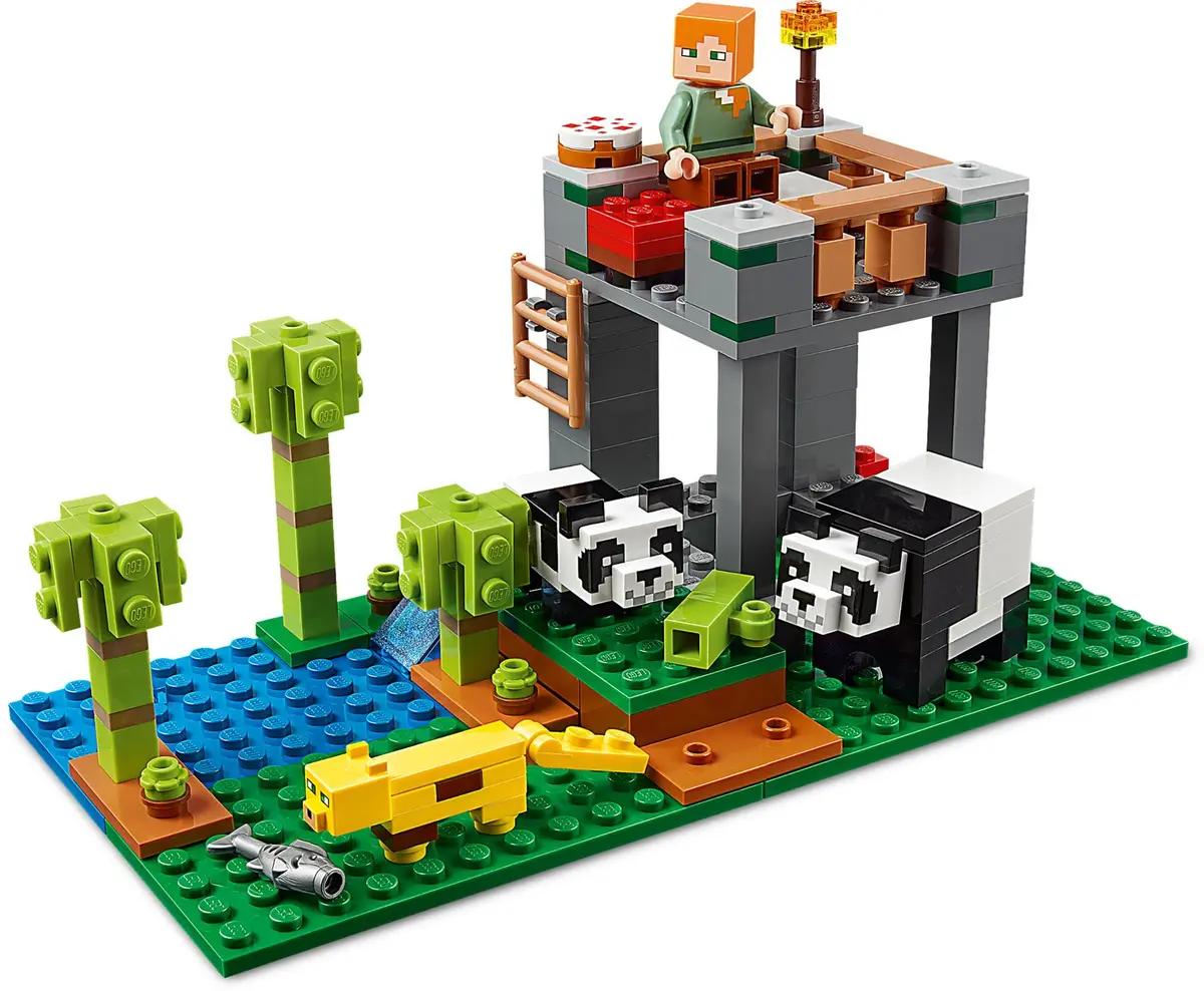 LEGO Minecraft 21158 The Panda Nursery set, image 4