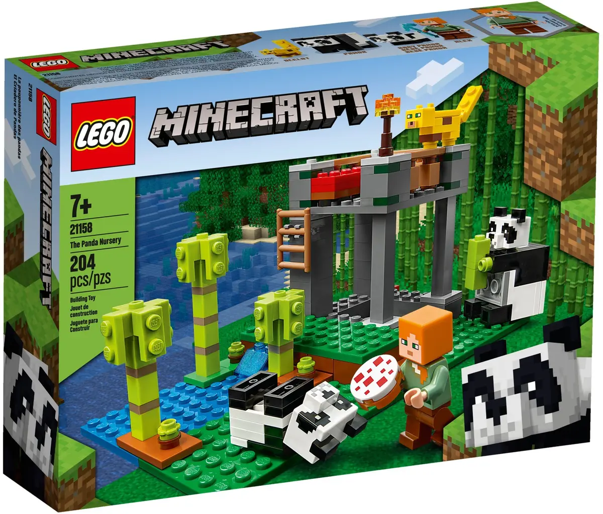 LEGO Minecraft 21158 The Panda Nursery set, image 2