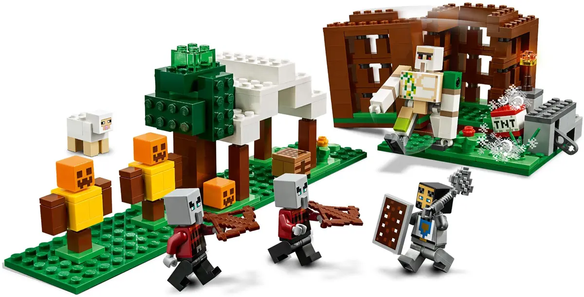 LEGO Minecraft 21159 The Pillager Outpost set, image 3