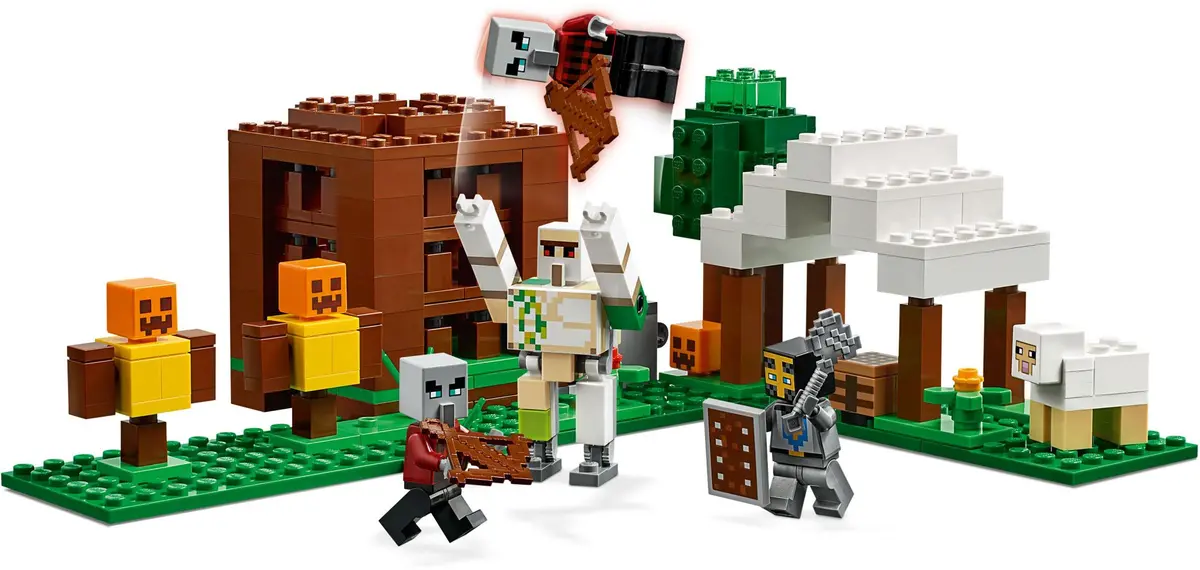 LEGO Minecraft 21159 The Pillager Outpost set, image 4