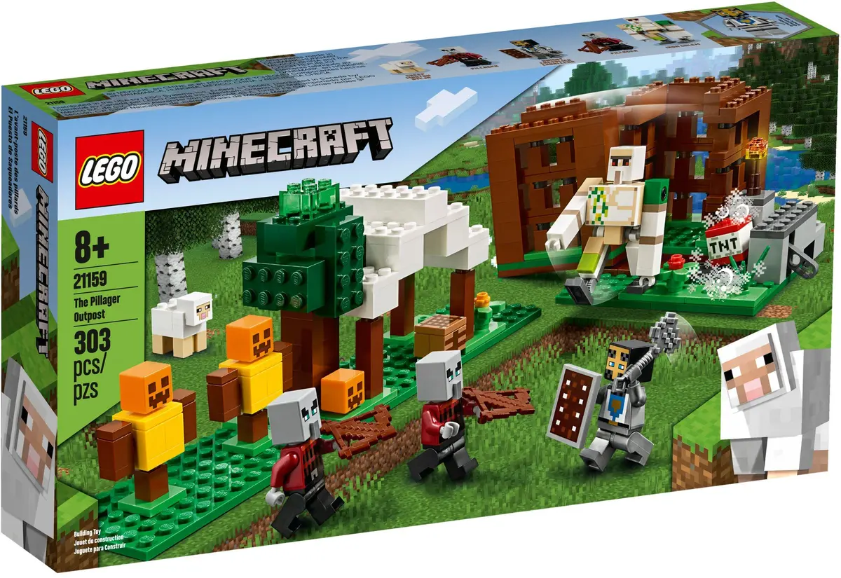 LEGO Minecraft 21159 The Pillager Outpost set, image 2