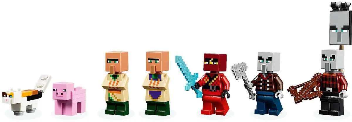 LEGO Minecraft 21160 The Illager Raid set, image 5