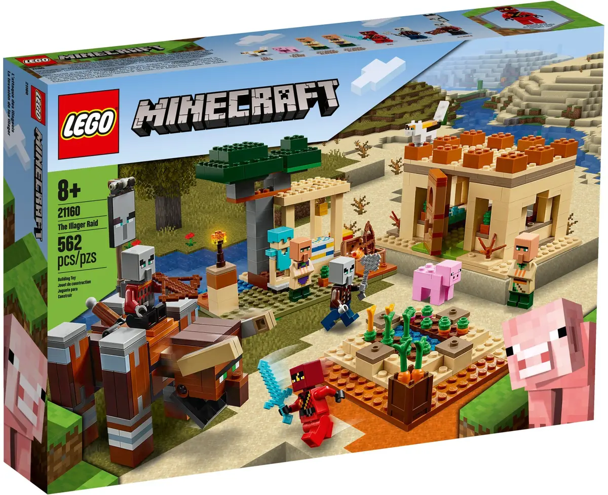 LEGO Minecraft 21160 The Illager Raid set, image 2