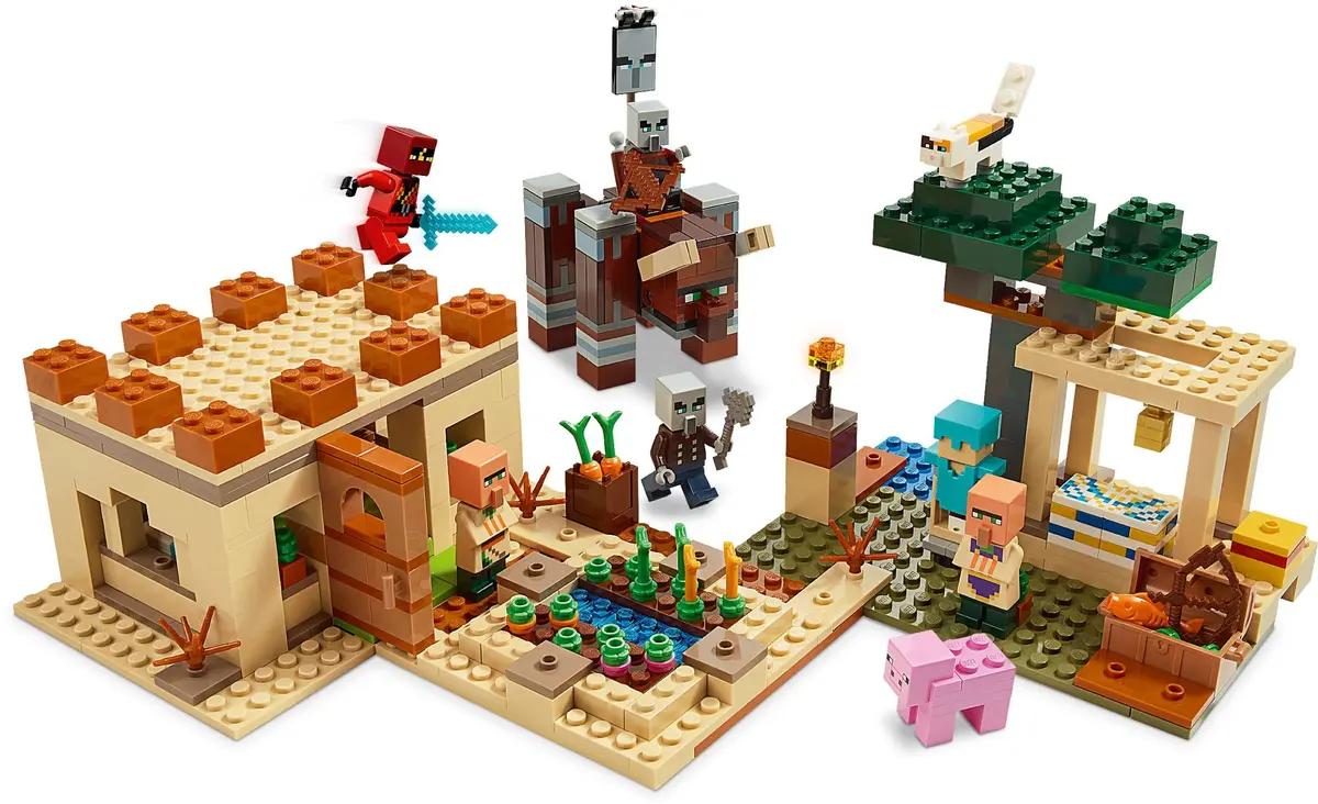 LEGO Minecraft 21160 The Illager Raid set, image 3