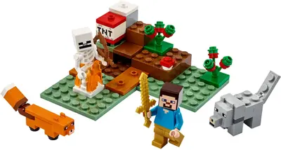LEGO Minecraft 21162 The Taiga Adventure set