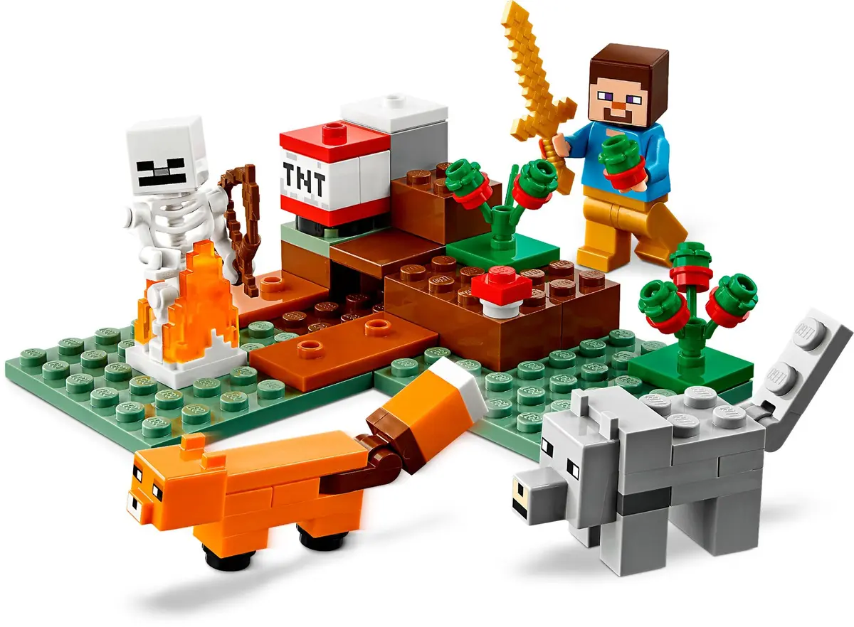 LEGO Minecraft 21162 The Taiga Adventure set, image 4