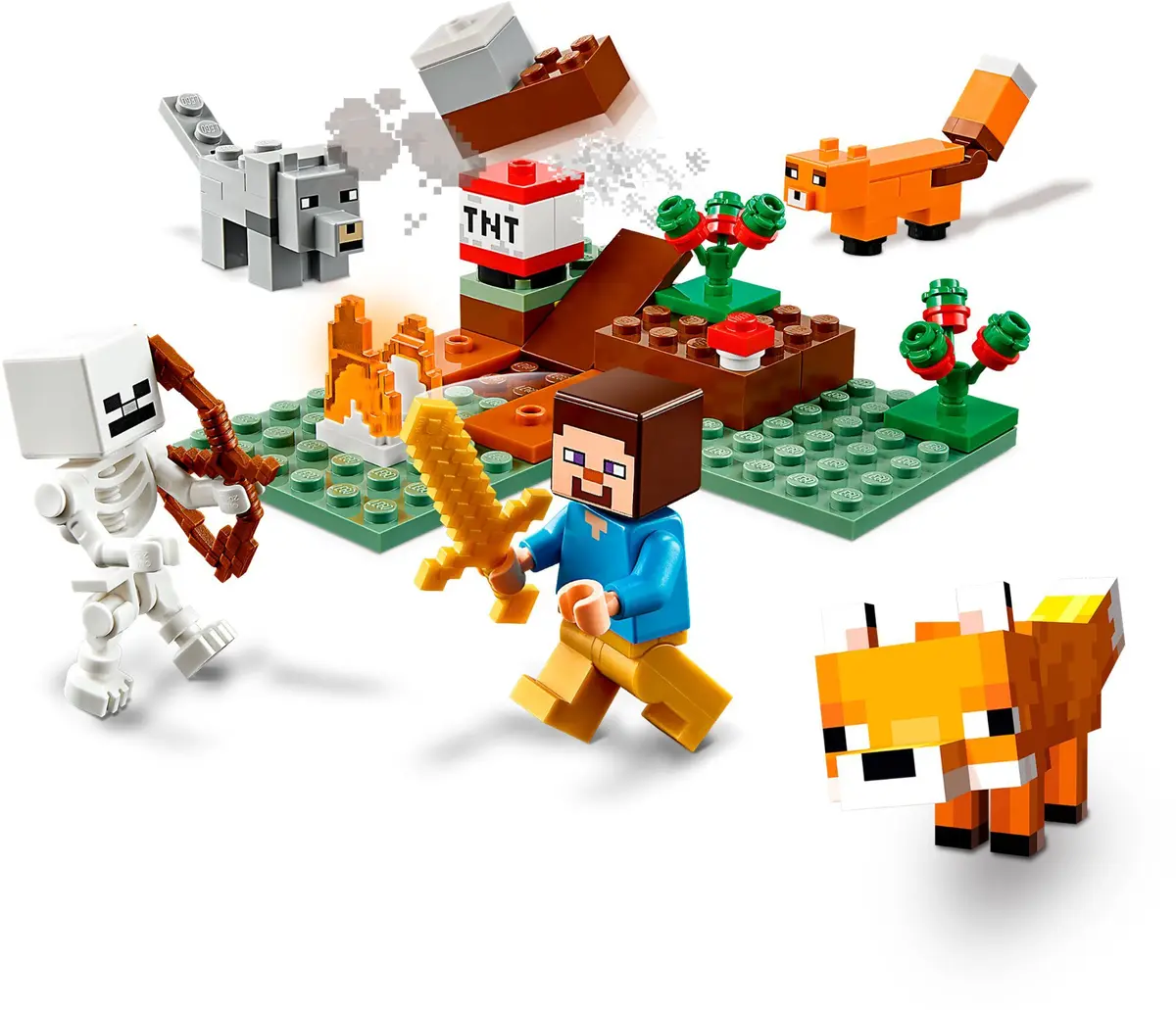 LEGO Minecraft 21162 The Taiga Adventure set, image 3