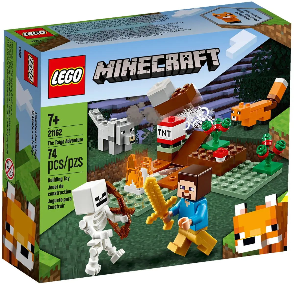LEGO Minecraft 21162 The Taiga Adventure set, image 2