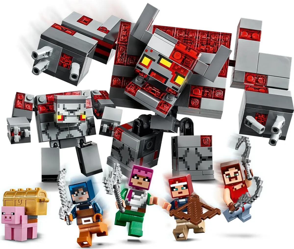 LEGO Minecraft 21163 The Redstone Battle set, image 4