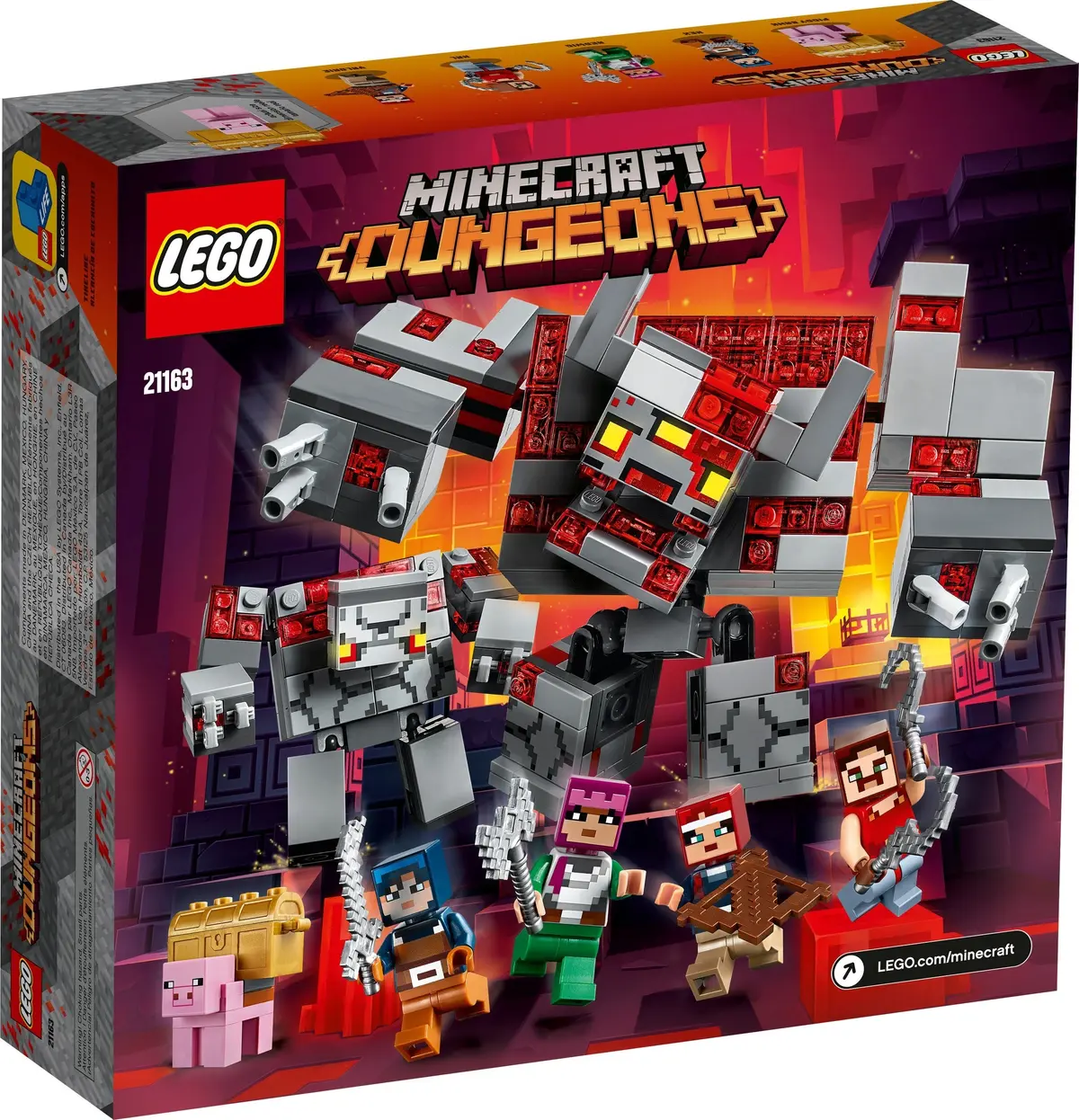 LEGO Minecraft 21163 The Redstone Battle set, image 6