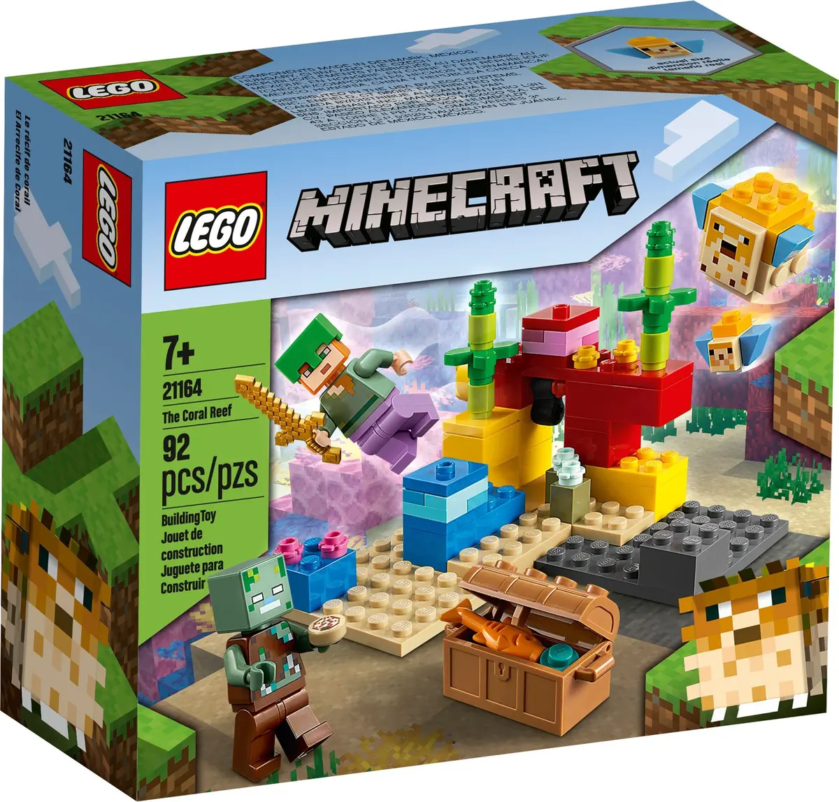 LEGO Minecraft 21164 The Coral Reef set, image 2