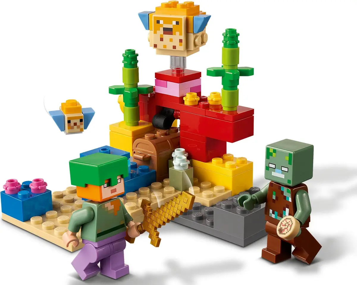 LEGO Minecraft 21164 The Coral Reef set, image 4
