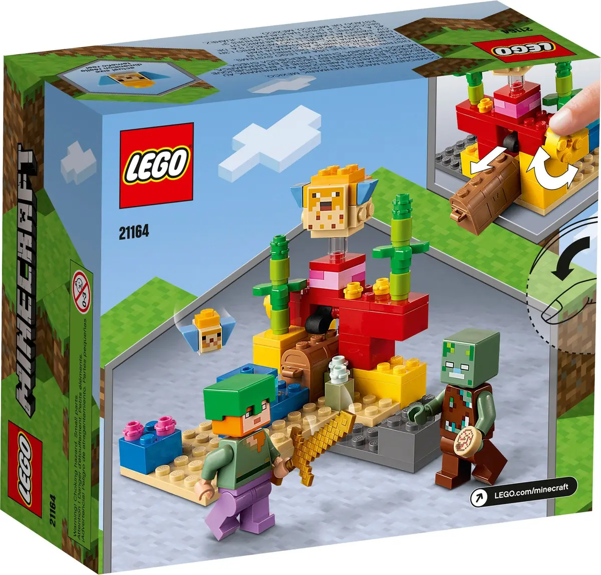 LEGO Minecraft 21164 The Coral Reef set, image 6