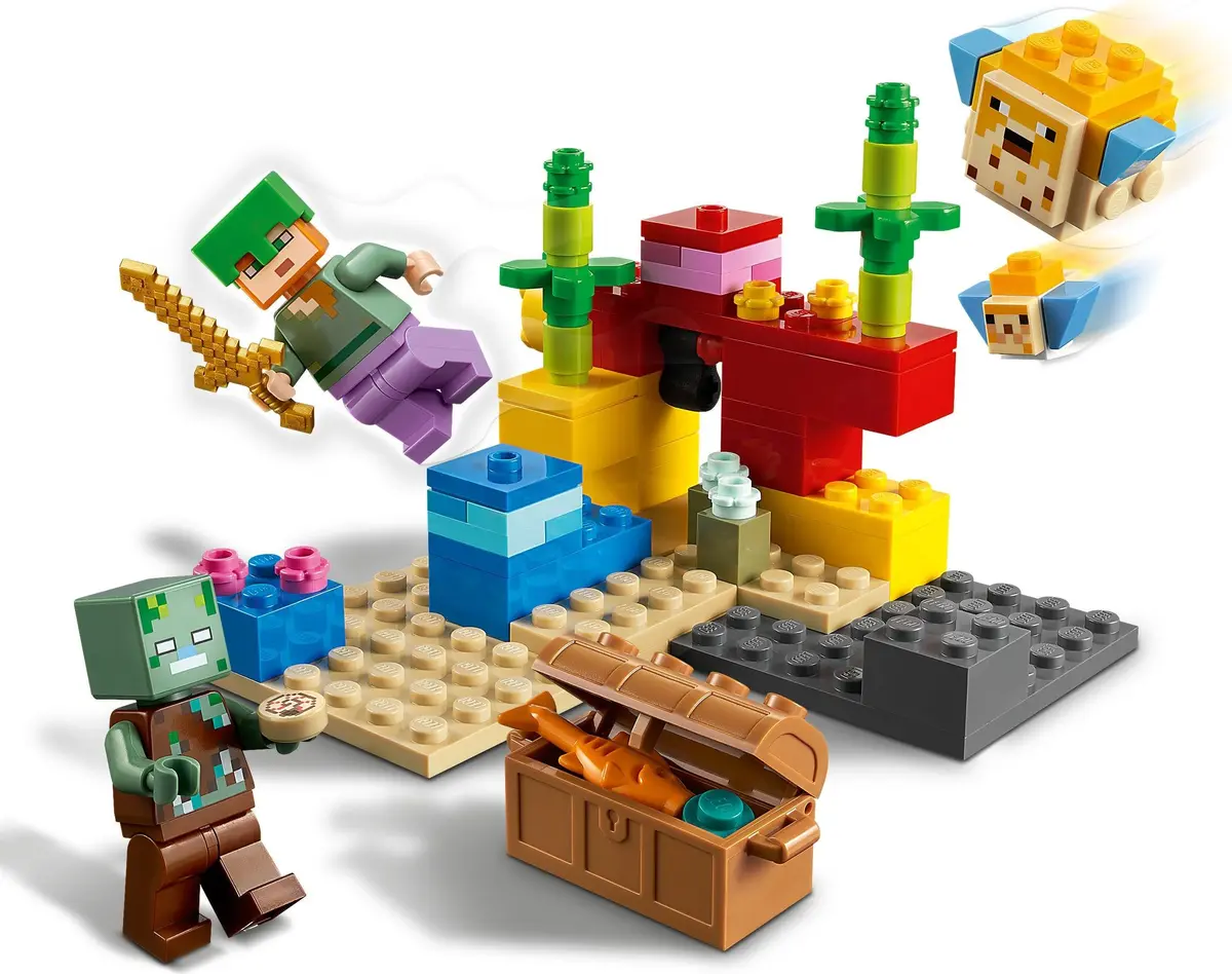 LEGO Minecraft 21164 The Coral Reef set, image 3