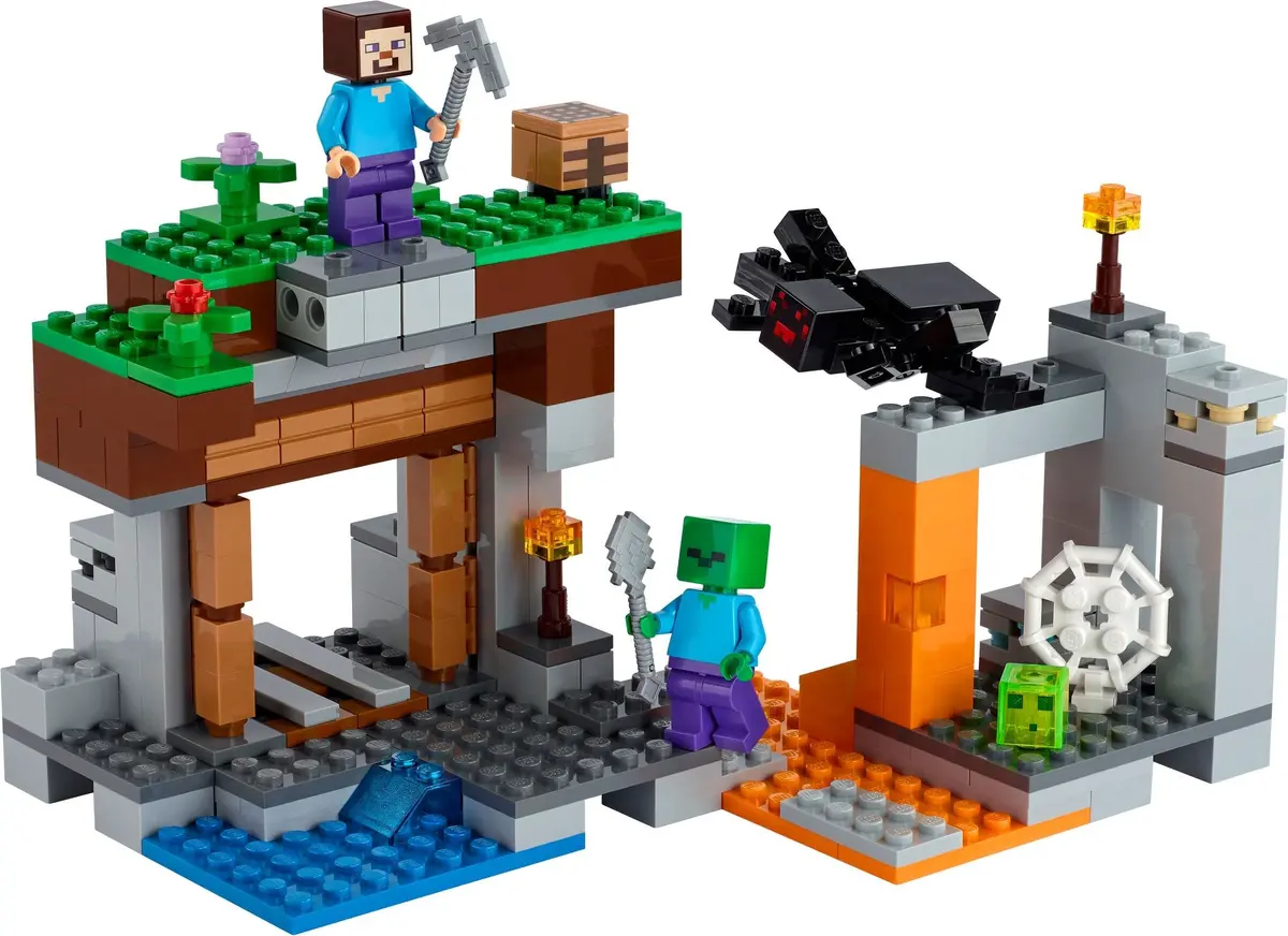 LEGO Minecraft 21166 The 'Abandoned' Mine set