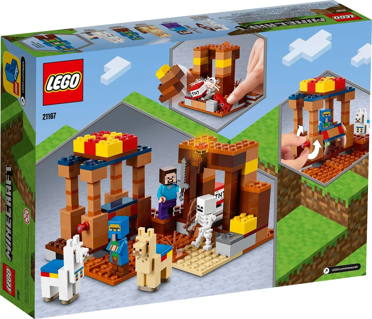 LEGO Minecraft 21167 The Trading Post set, image 9
