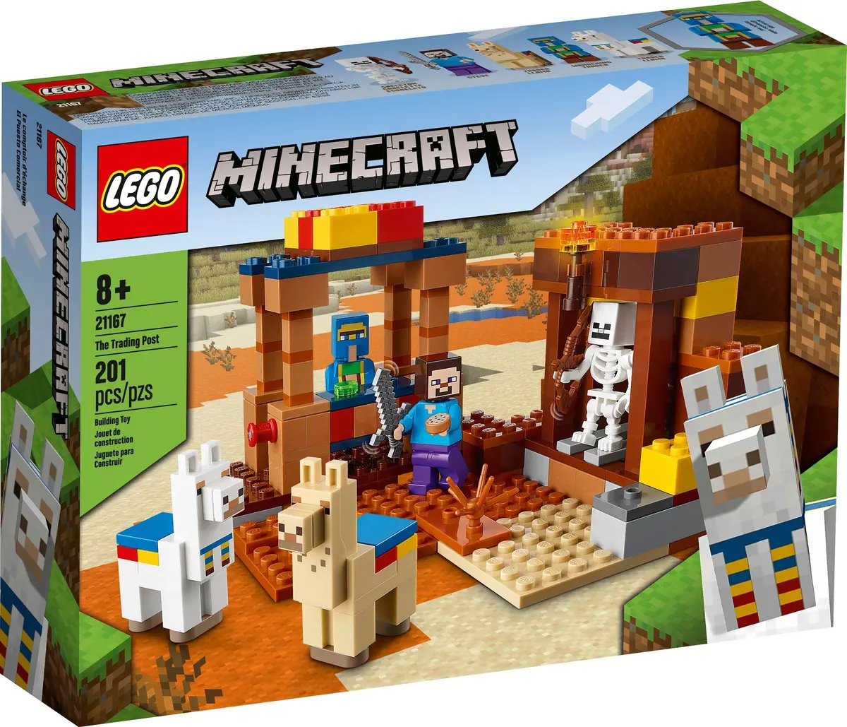 LEGO Minecraft 21167 The Trading Post set, image 2