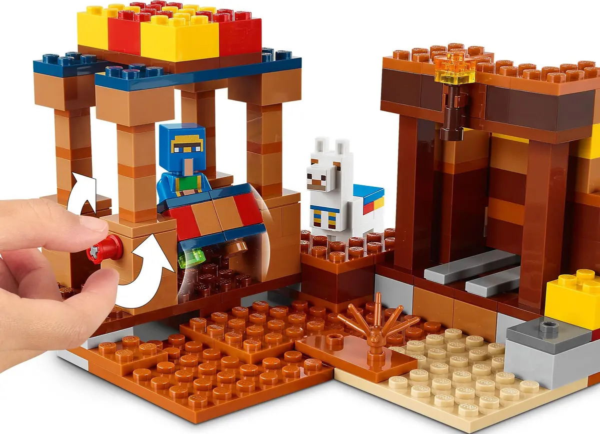 LEGO Minecraft 21167 The Trading Post set, image 7