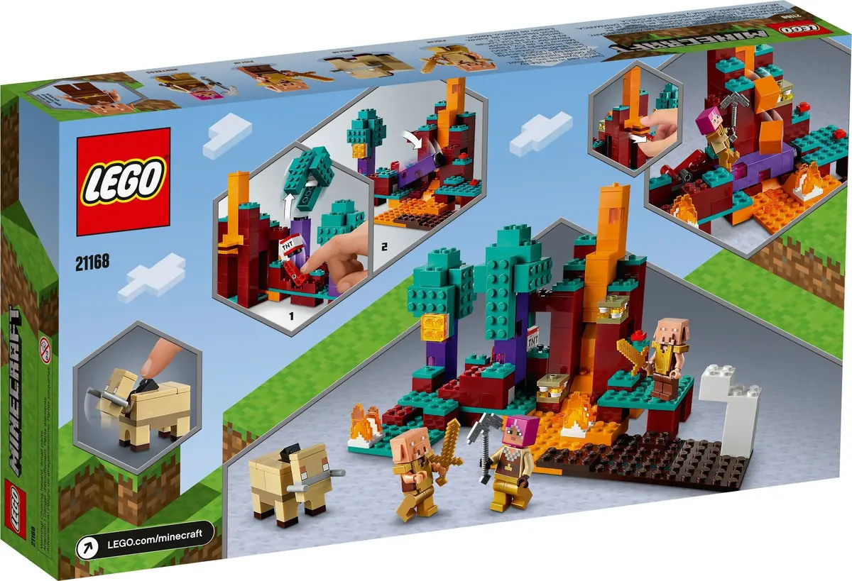 LEGO Minecraft 21168 The Warped Forest set, image 3