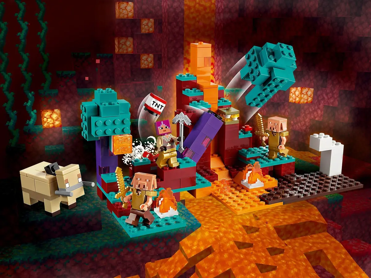 LEGO Minecraft 21168 The Warped Forest set, image 7