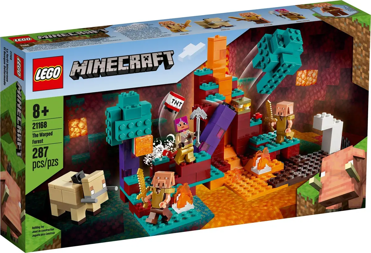 LEGO Minecraft 21168 The Warped Forest set, image 2